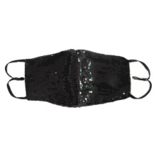 Hot Sale Bling Fashion Sequin Cotton Reusable Facemask for Party